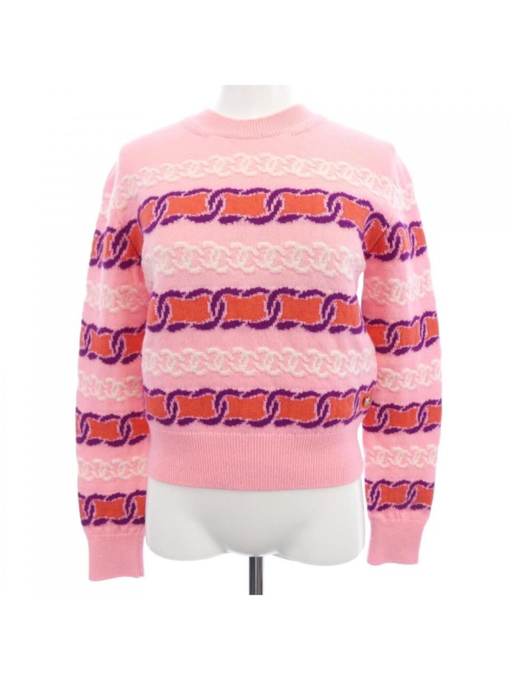 Chanel Knit Sweater Pink